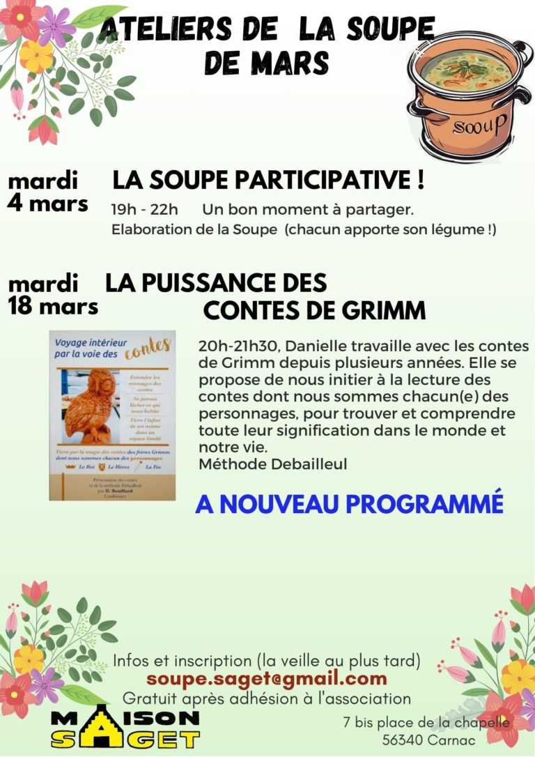 Ateliers soupe mars 25