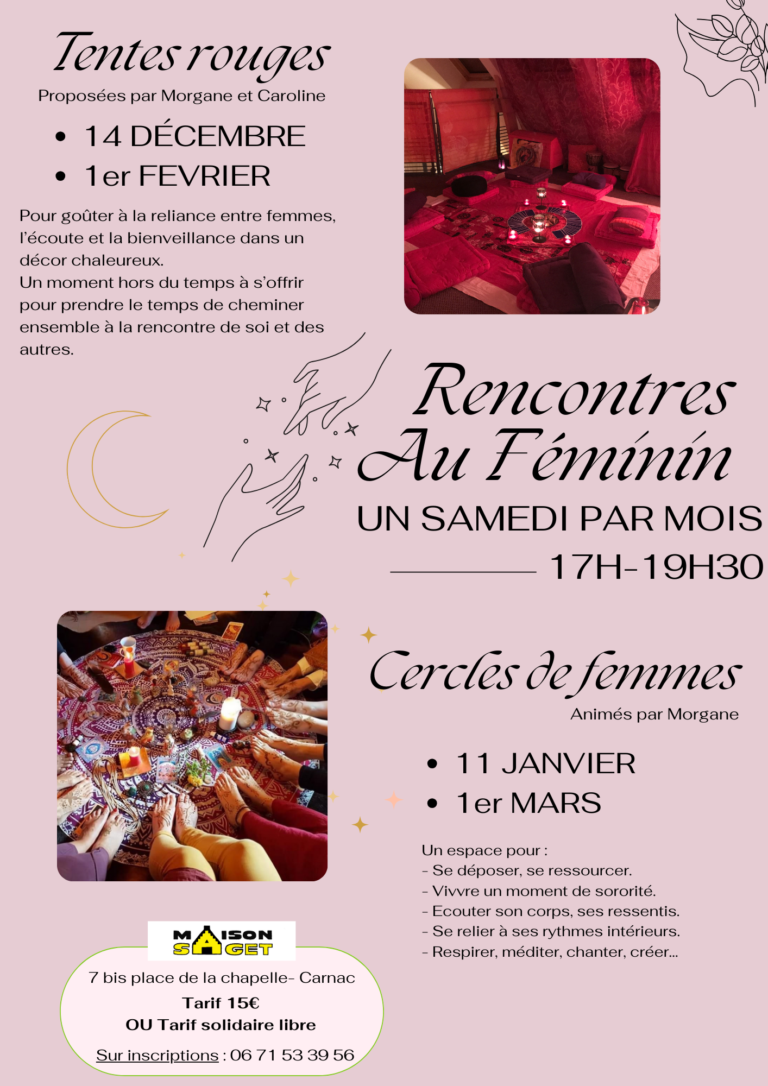 Rencontres au Féminin hiver 24-25