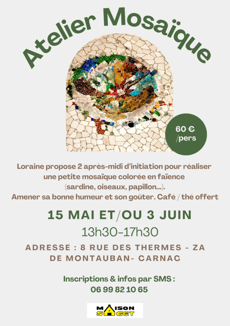 Mosaique mai juin 26