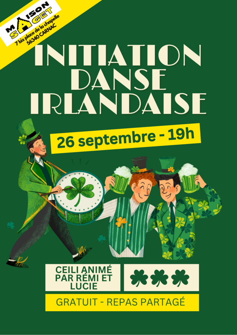 Danse irlandaise pub numérique