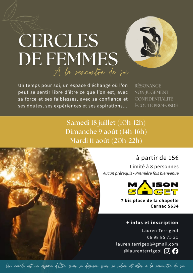 Cercles de femmes été